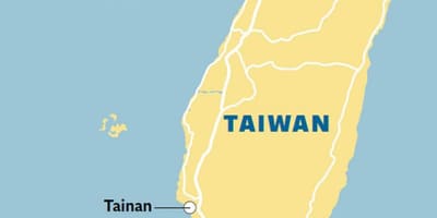 Taiwan tainan map