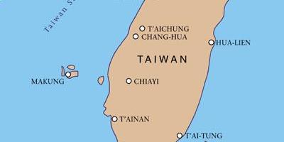 Taiwan international airport map