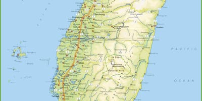 Map of Taiwan offline