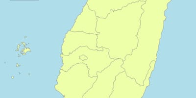 Taiwan map taoyuan